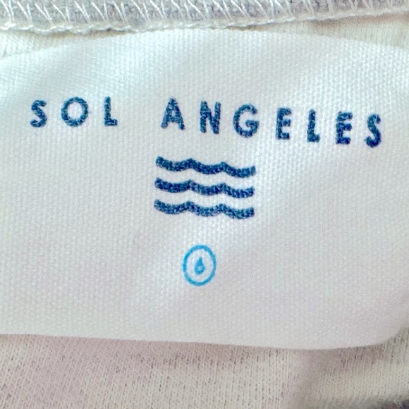 Sol Angeles EUC Sz 6 Striped Sleeveless Kids Slim Maxi Dress - Picture 2 of 6